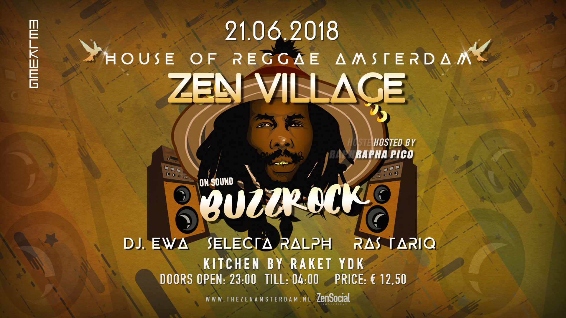 Zen Village: Buzzrock (Trinidad) – Melkweg Amsterdam