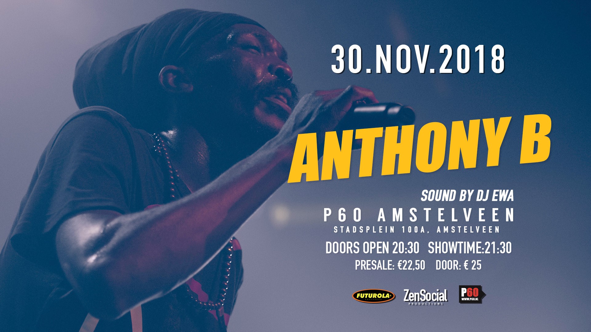 Anthony B in P60 Amstelveen